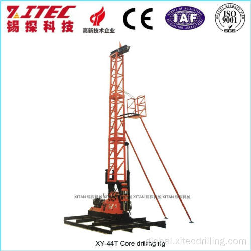 Hydraulic Water Well Drilling Machine XY-44T Core Drilling Rig Manufactory